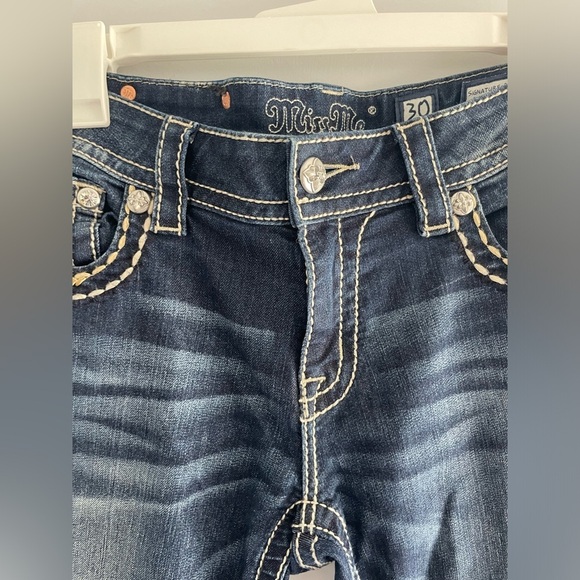 Miss Me Signature-Rise Skinny Blue Jeans - Picture 6 of 9